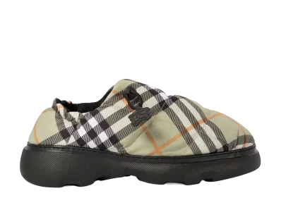 Burberry Women's Printed Fabric Pillow Check Slip Ons "Printed"