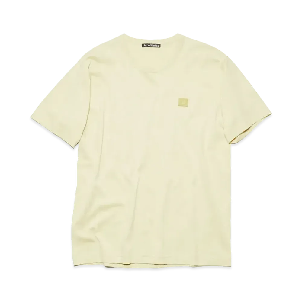 Acne Studios Crew Neck T-Shirt Regular Fit "Sand/Green"