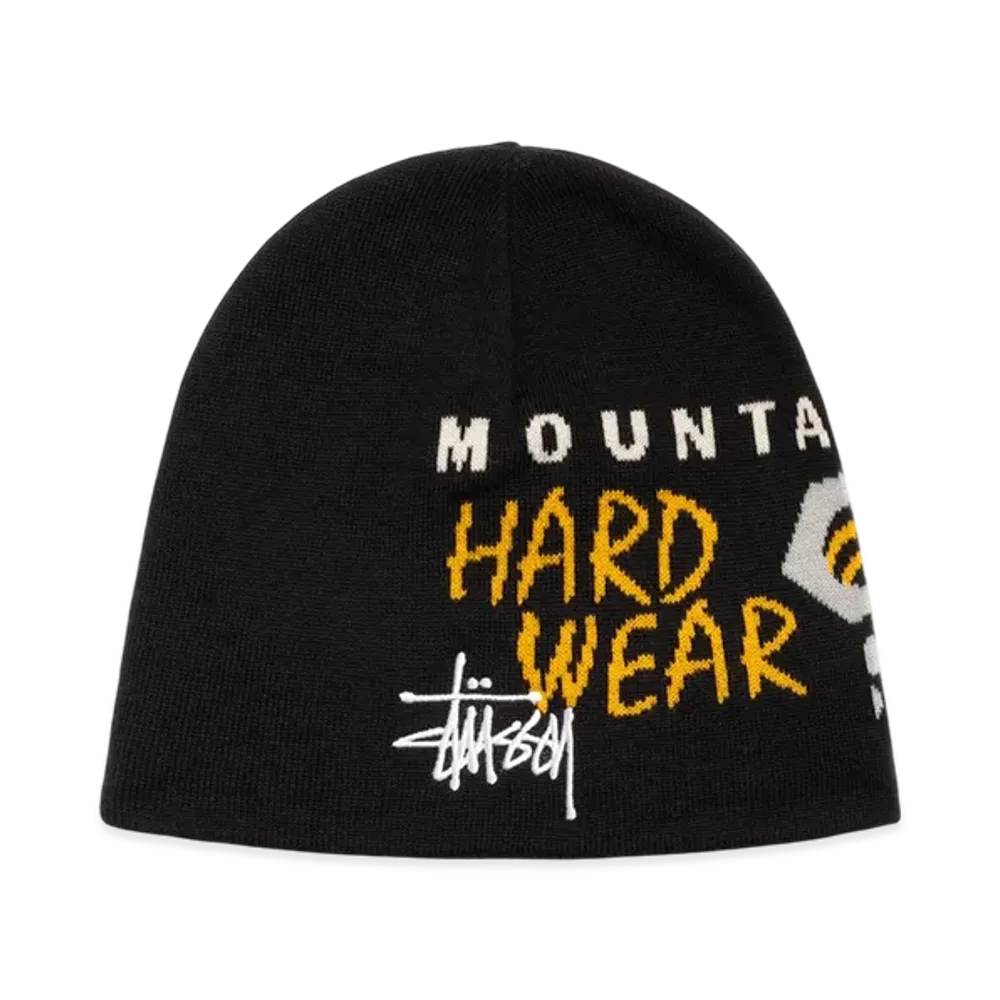 Stussy x Mountain Hardwear Caelum Dome Beanie "Black"