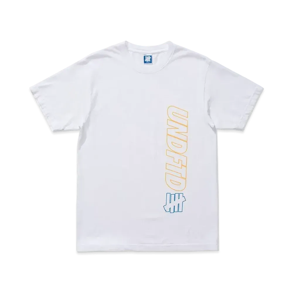 UNDEFEATED OUTLINE LOGO S/S TEE - 80327 "White"
