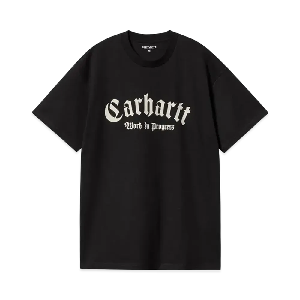 Carhartt WIP Short Sleeve Onyx T-Shirt "Black/Wax"