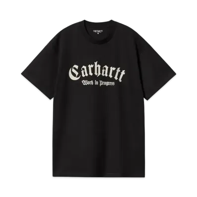 Carhartt WIP Short Sleeve Onyx T-Shirt "Black/Wax"