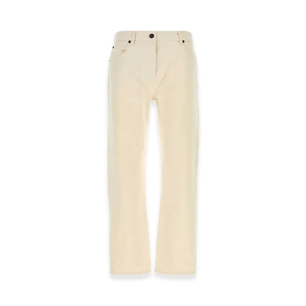 The Row Women's Denim Riaco Jeans "Yellow/Cream"