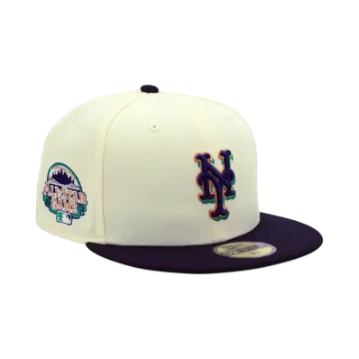 NEW ERA x THE CAP 59Fifty 'MetropolitansII' New York Mets "Chrome/Navy"