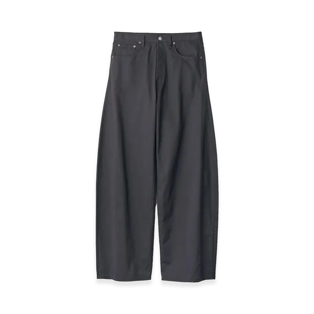 ssstein Deformation Wide Cotton Pants "Black"