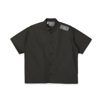 N.HOOLYWOOD Half Sleeve Shirt "Charcoal"