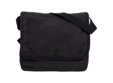 COMOLI Hemp Duck Shoulder Bag "Black"