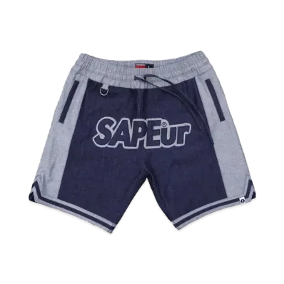 SAPEur MADE in JAPAN DENIM series BASKET SHORTS "Denim"
