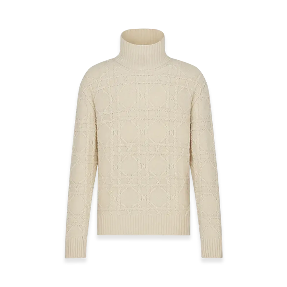 Dior Icons Cashmere Knit Sweater "White"