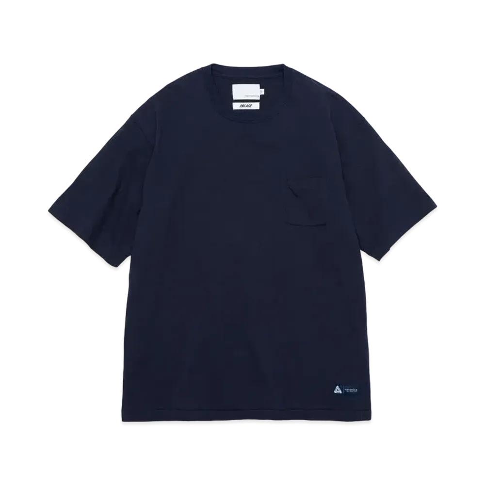 PALACE x nanamica Pocket Tee "Dark Navy"