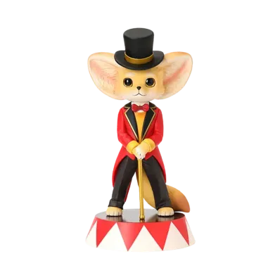 POP MART "Figurine" The Kenneth Fox Circus Leader Big Size