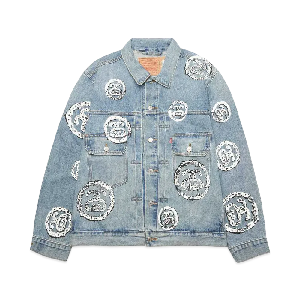 Stussy & Denim Tears Type 2 Jacket "Light Indigo" 8029026