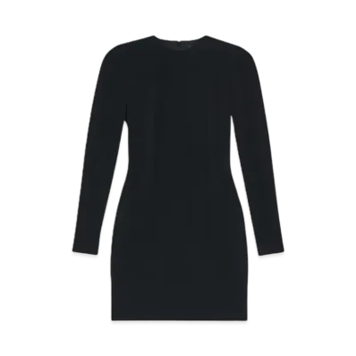 BALENCIAGA Women's Mini Dresses "Black"