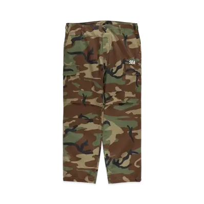 WIND AND SEA Military Cargo Pants "WoodLand"