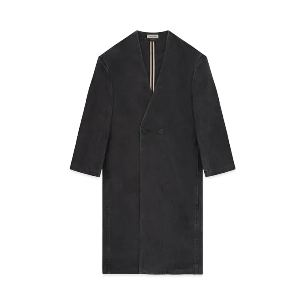 FEAR OF GOD Denim Duster "Vintage Black"