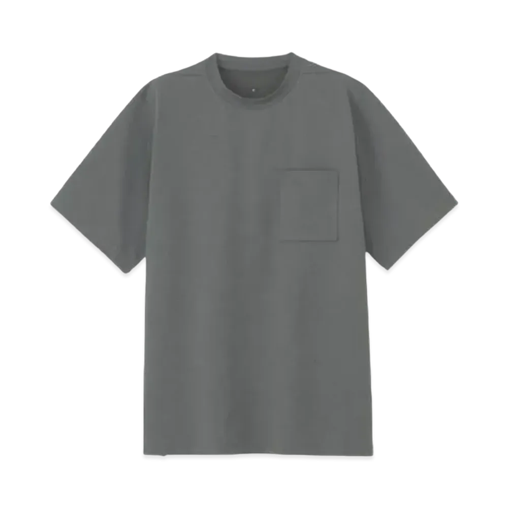 Goldwin High Gauge Inlay T-Shirt (Unisex) "Cloud Gray"