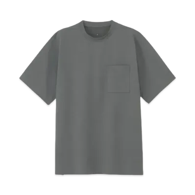 Goldwin High Gauge Inlay T-Shirt (Unisex) "Cloud Gray"