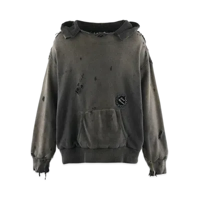 SAINT Mxxxxxx Hoodie/DBL Face "Charcoal"