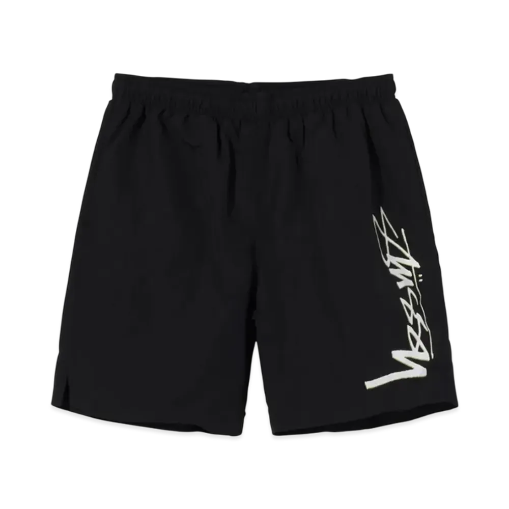 Stussy Smooth Stock Water Shorts "Black"