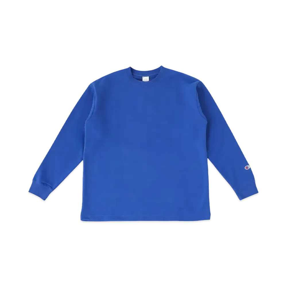 RHC Ron Herman x Champion Long Sleeve Tee "Blue"