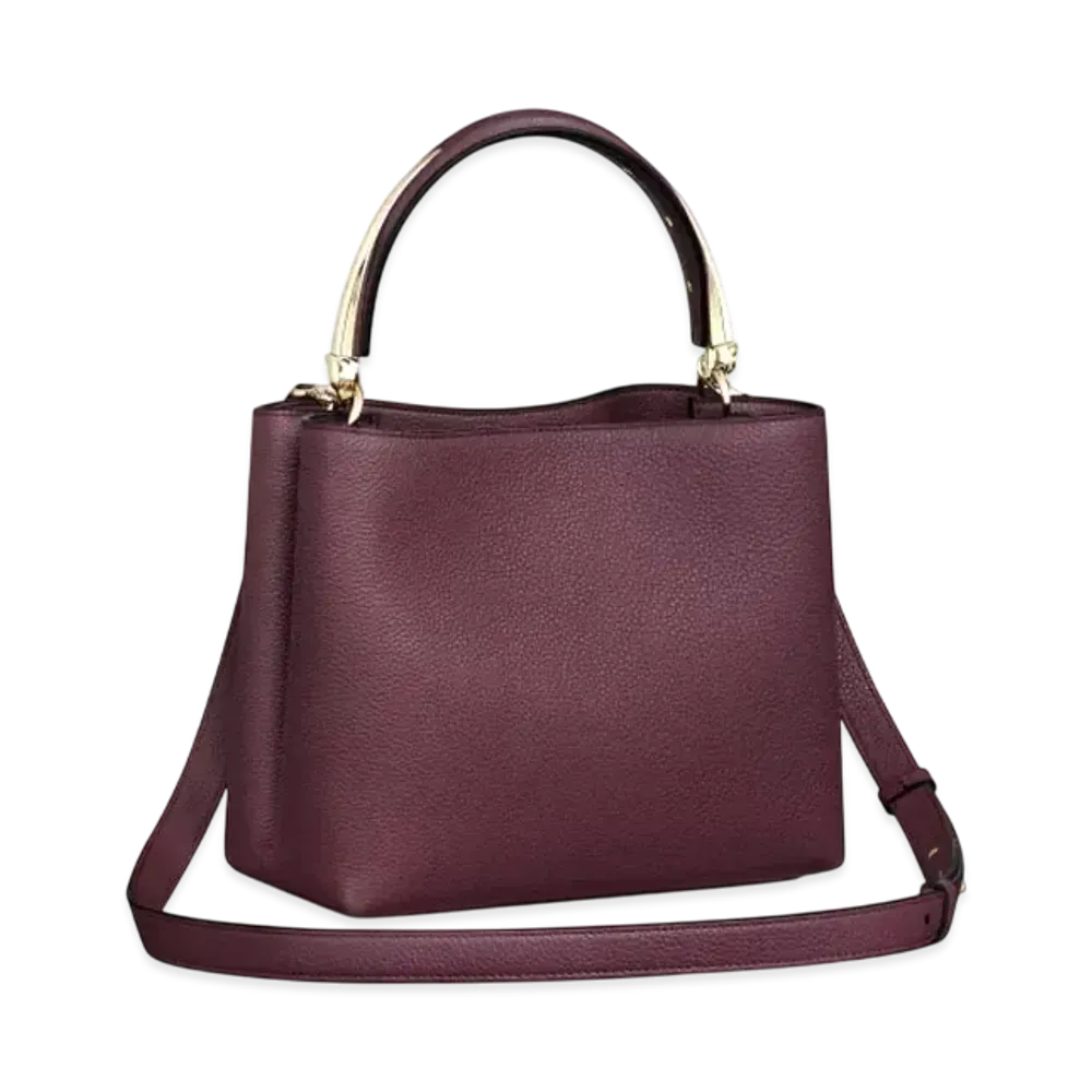 Cartier Top Handle Bag Small Model, Panthere de Cartier "Plum"