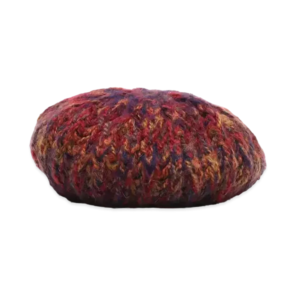 atmos Pink Colorful Mix Beret "Red"
