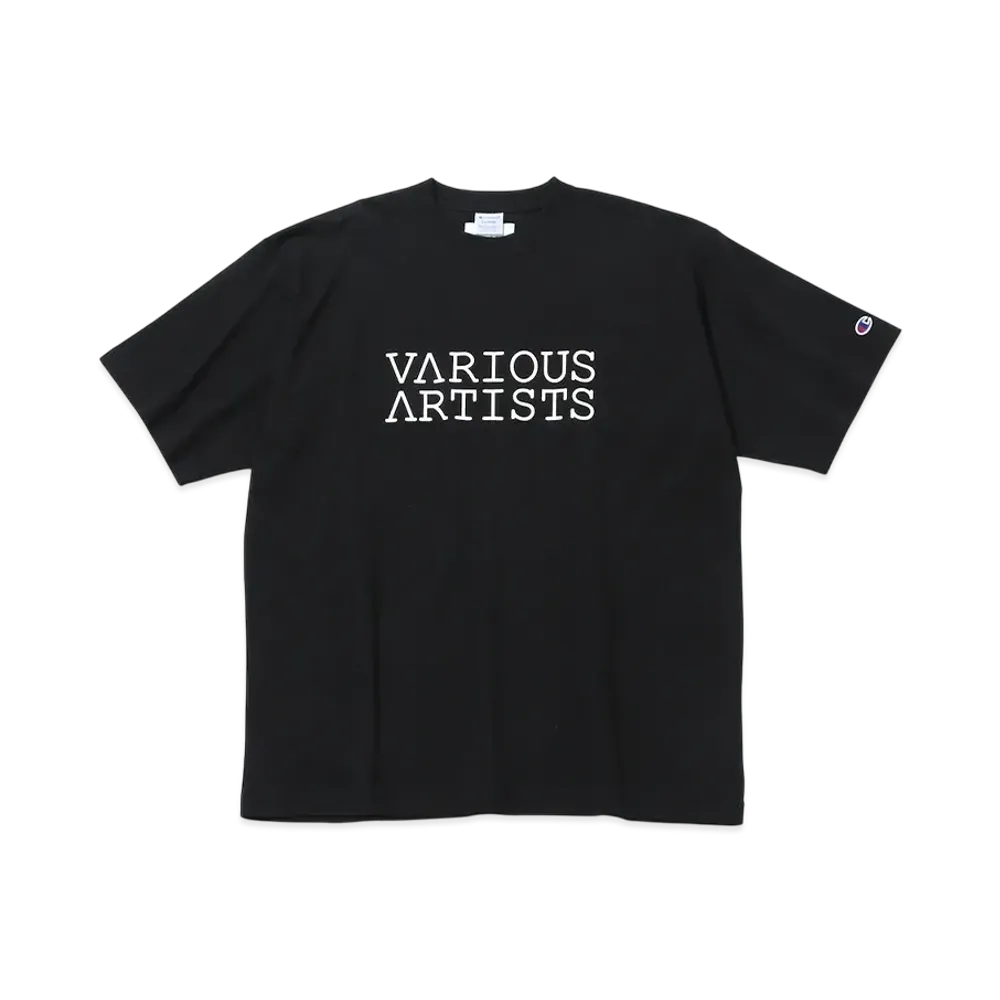 V.A. x Champion SS Tee #1 "Black"