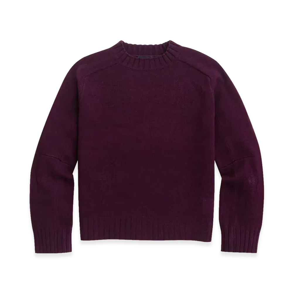 NEEDLES x Brooks Brothers Lambswool Mock Neck Sweater "Purple"