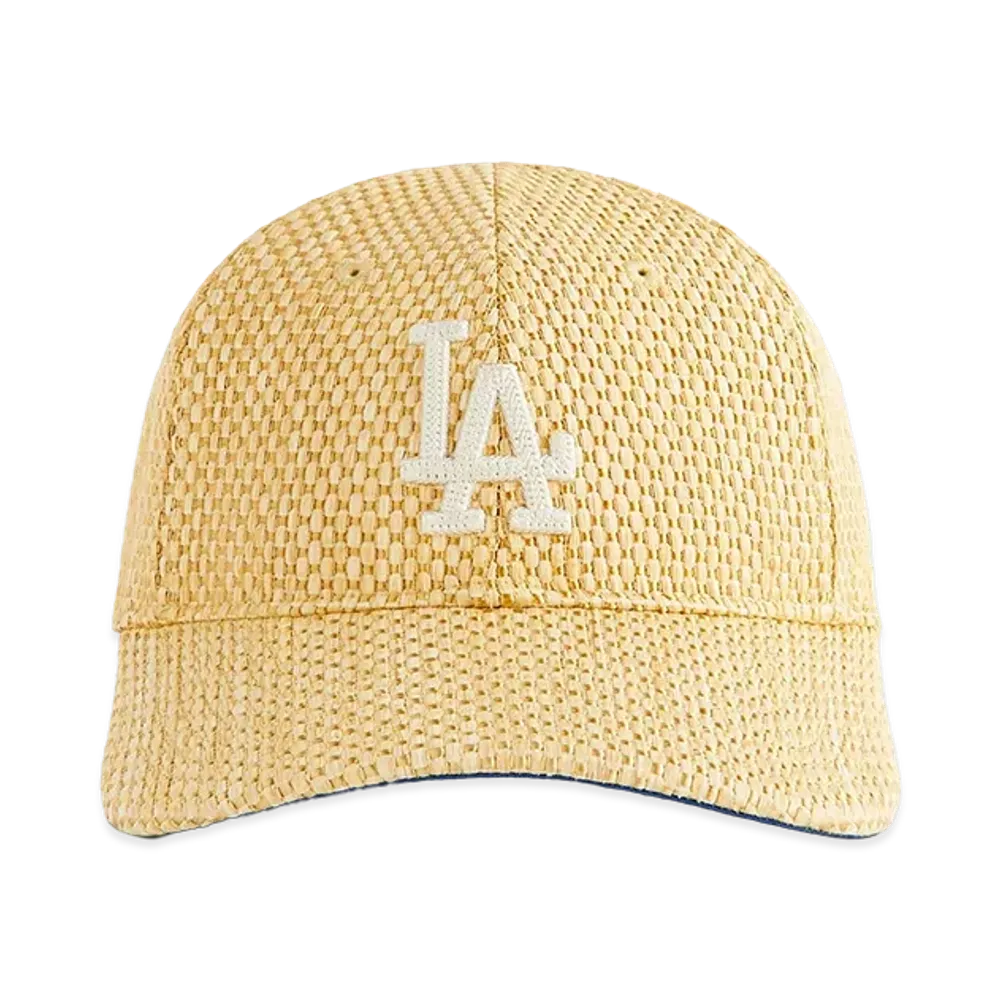 Kith x '47 for the Los Angeles Dodgers Raffia Franchise LS Cap "Natural"
