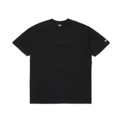 NEW ERA x Yohji Yamamoto FW22 Signature Logo Mikaeri Bijin S/S Cotton Tee "Black/Black"