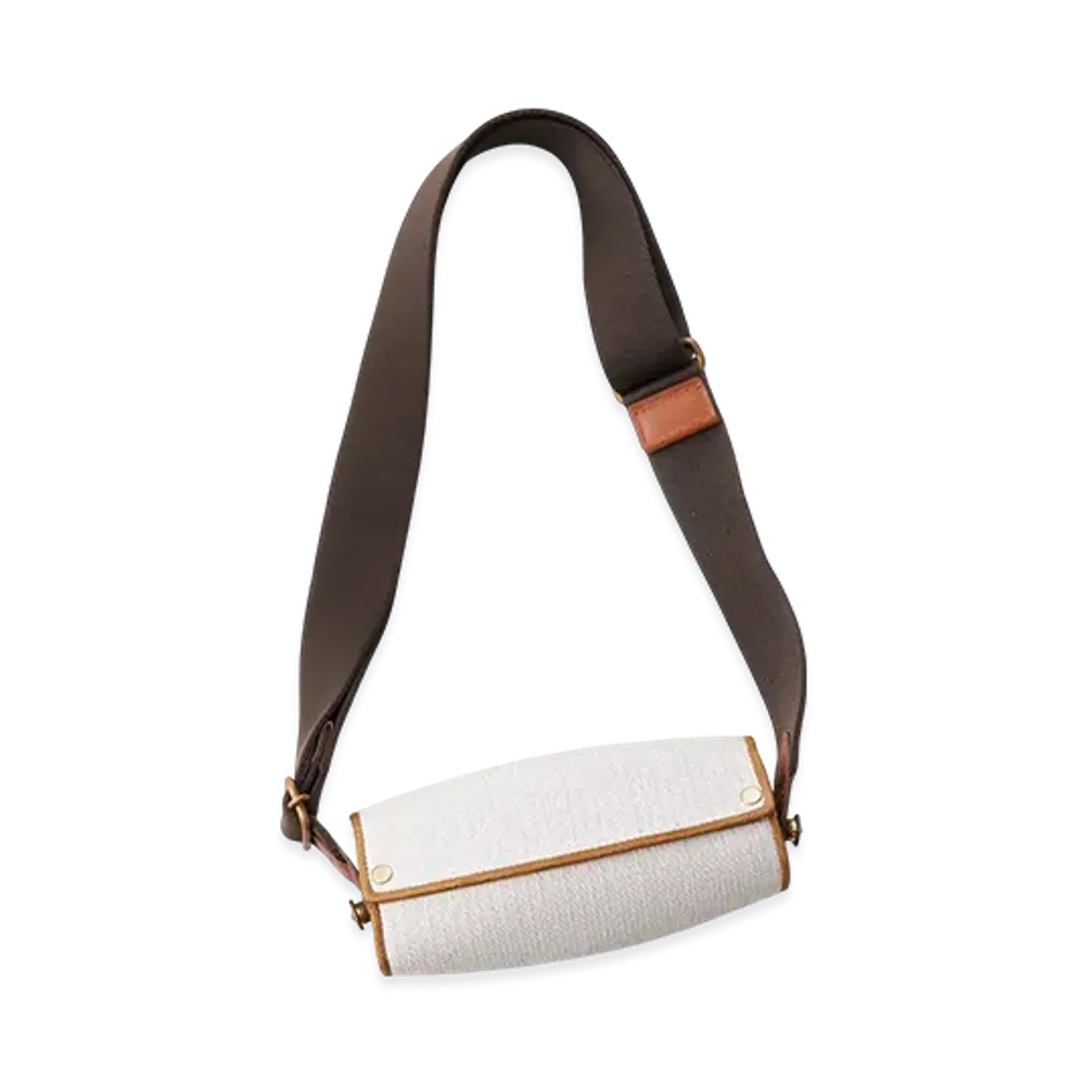 NICENESS F.Balin Glass Bag - Herringbone "Off White"