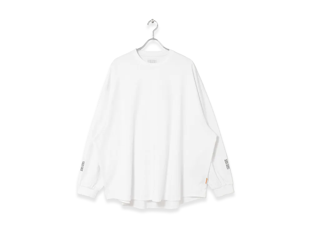 SEE SEE x URBS x S.F.C Super Big Round LS Tee "White"
