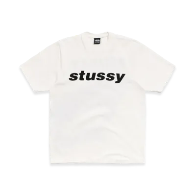 Stussy Shark Tee Pigment Dyed "Natural"