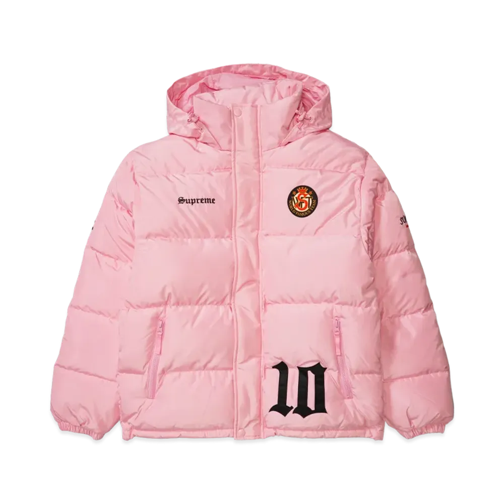 Supreme x Umbro Down Puffer Jacket "Pink"