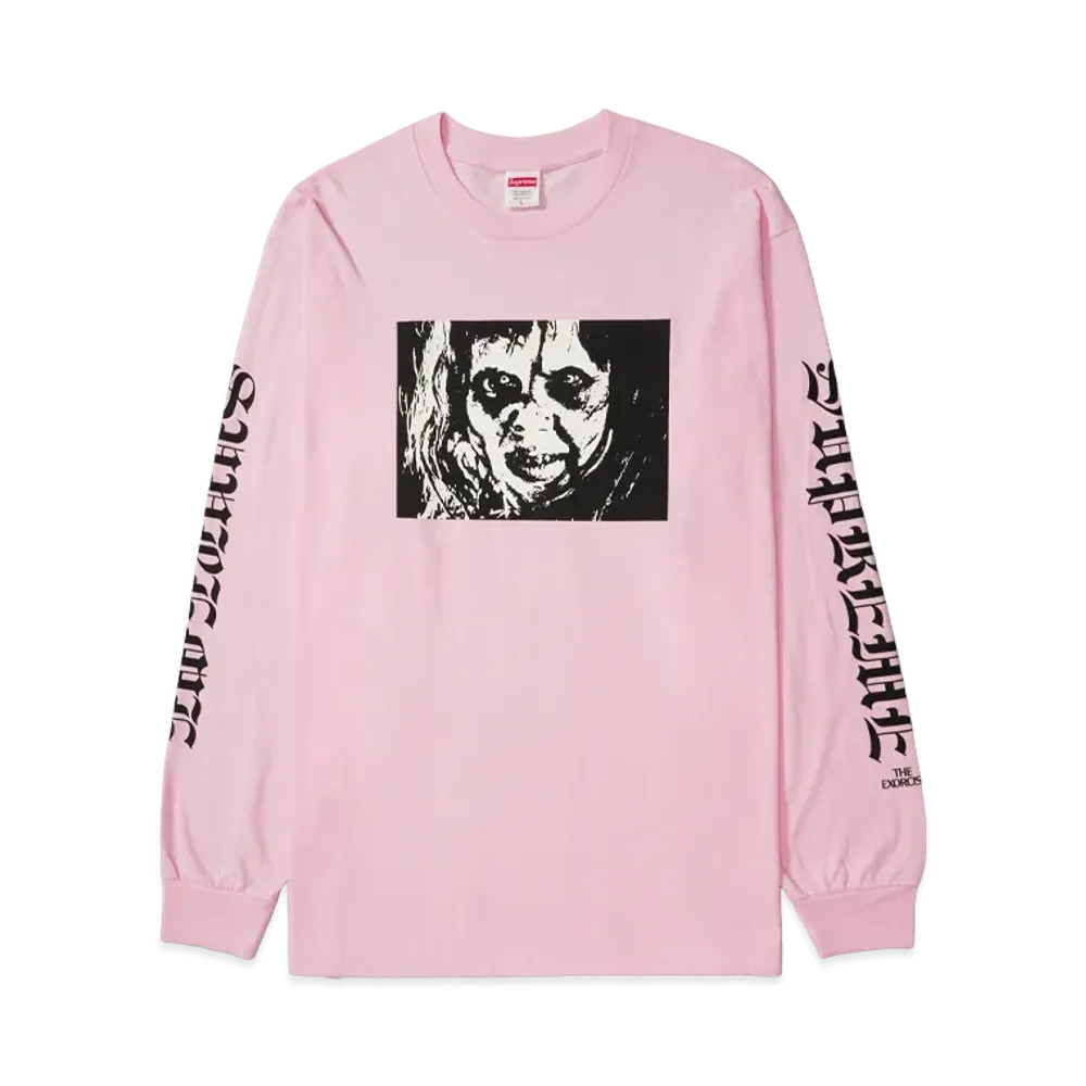 Supreme x The Exorcist Mother L/S Tee "Light Pink"