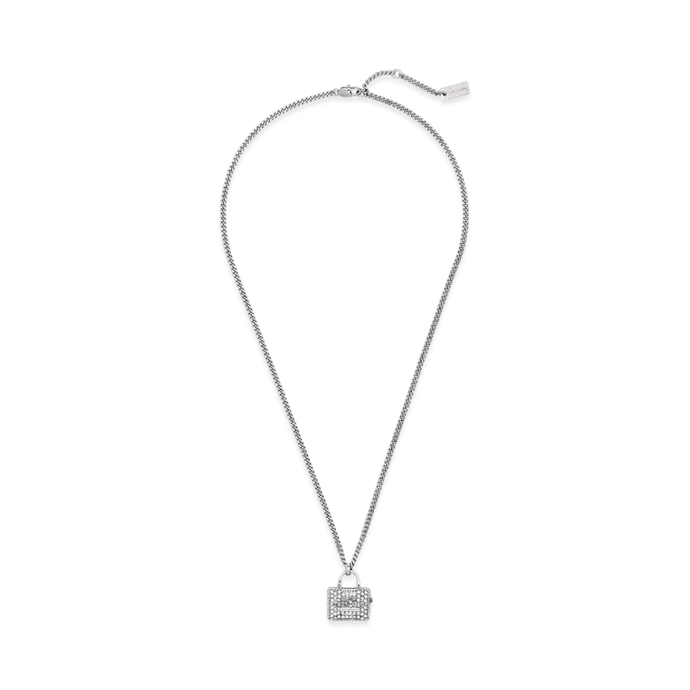 Marc Jacobs The Pave Tote Bag Necklace "Crystals"