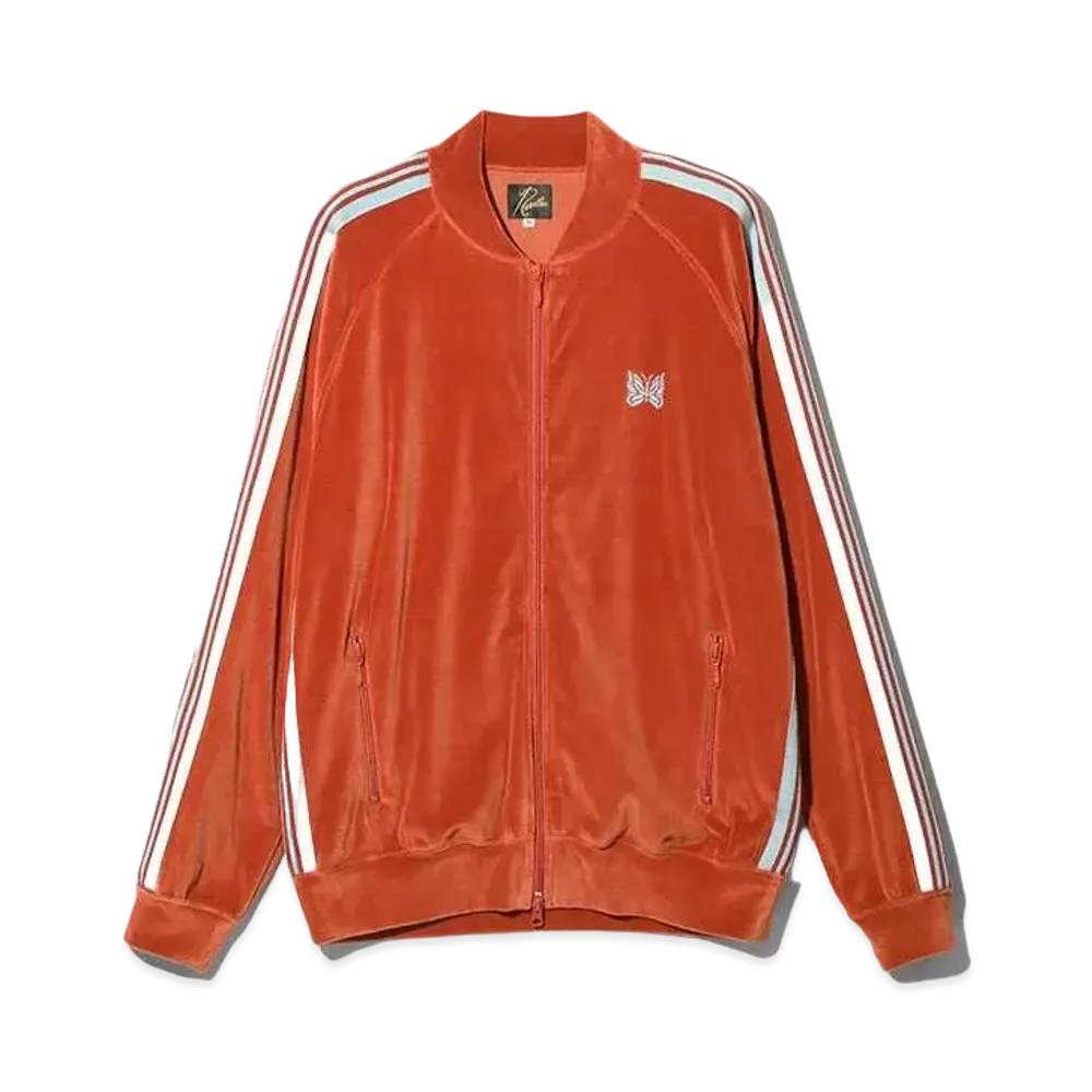 Needles RC Track Jacket - C/PE Velour "Orange"