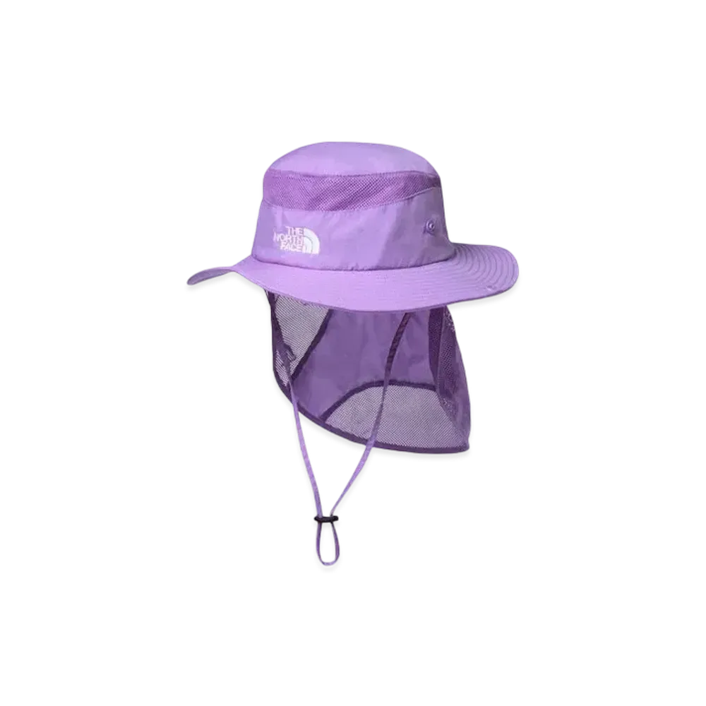 The North Face Kids Sun Shield Hat "Purple Granite"