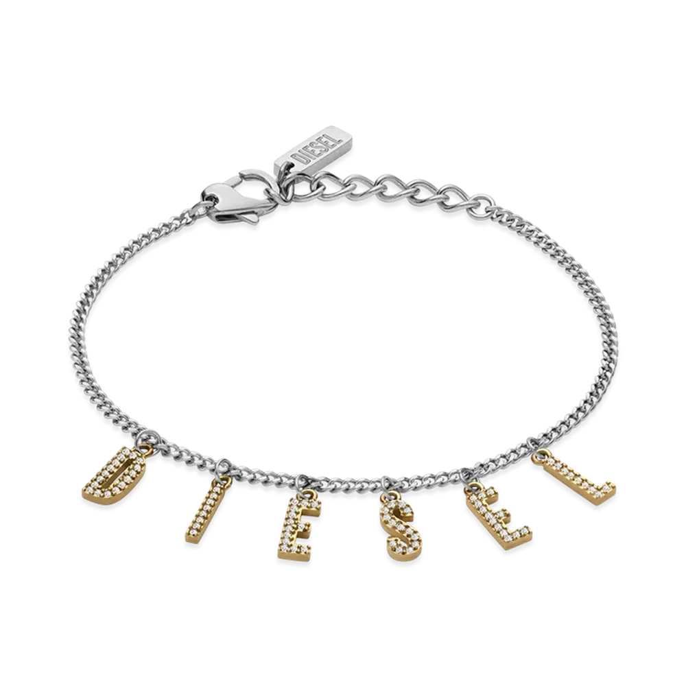 Diesel Dx1547931 Jewel Bracelet "Silver/Gold"