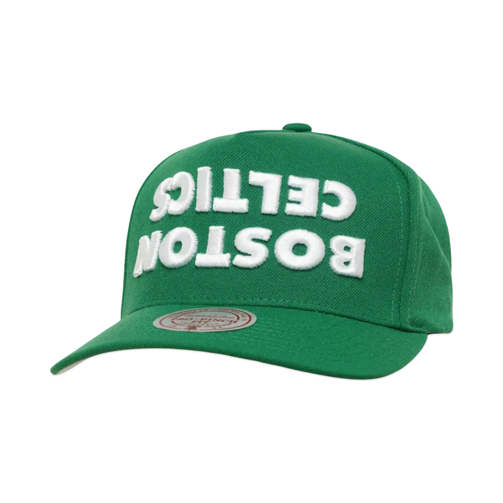 Mitchell&Ness NBA UPSIDE PRO SNAPBACK CELTICS "GREEN"