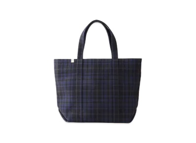 visvim Ut.Tote (M) Buffalo Check "Navy"