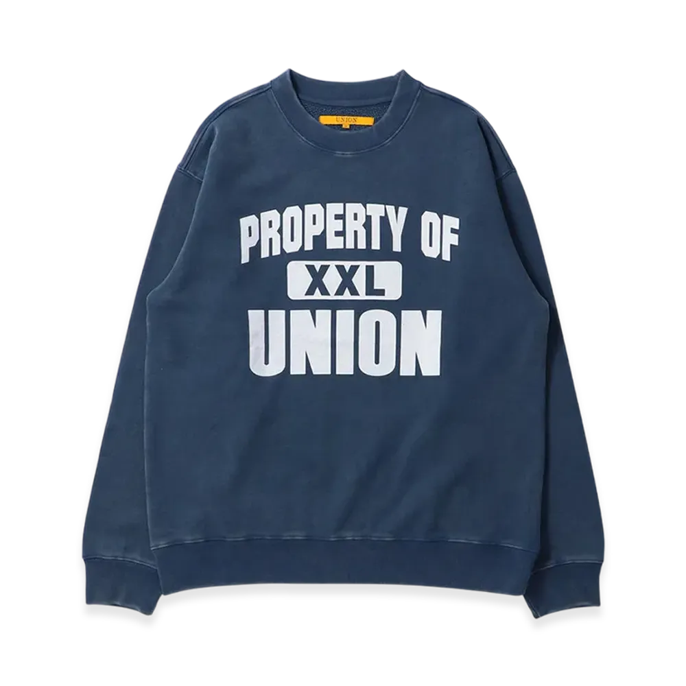UNION XXL Crew "Vintage Navy Pigment"