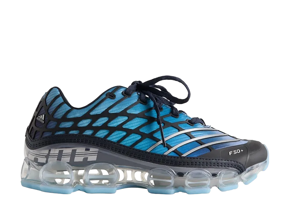 KITH × adidas F50 Megaride "Legend Ink/Clear Blue"
