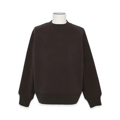 sacai Cotton Cashmere Knit Pullover "Brown"