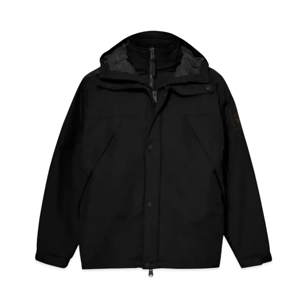 Timberland Men's Lovin Water Resistant 3 In 1 Jacket "Black"