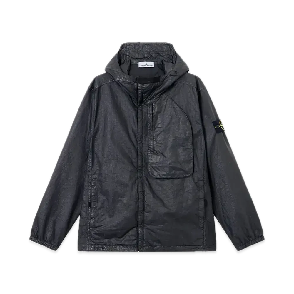 Stone Island 4100096 Organic Look Nylon Panama-TC "Black"