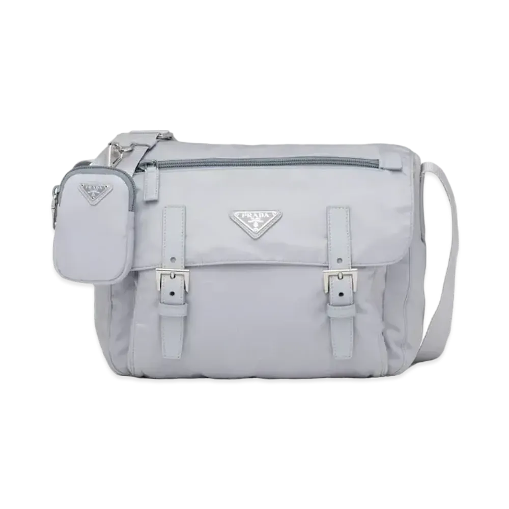 PRADA Re-Nylon Shoulder Bag "Blue"