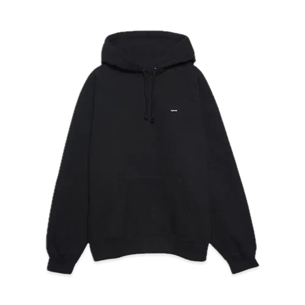 Supreme Small Box Hooded Sweatshirt "Black" (24SS)