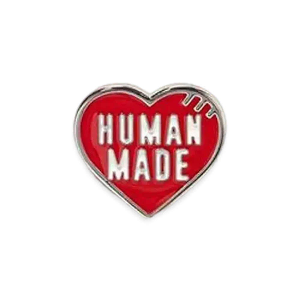 HUMAN MADE Heart Pins "Red"