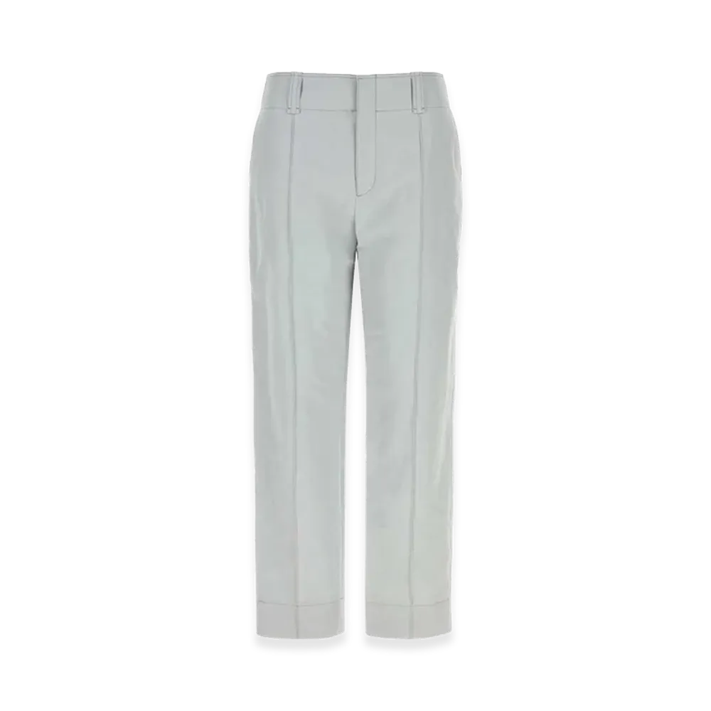 Chloe Women's Linen Blend Pant "Light Grey"